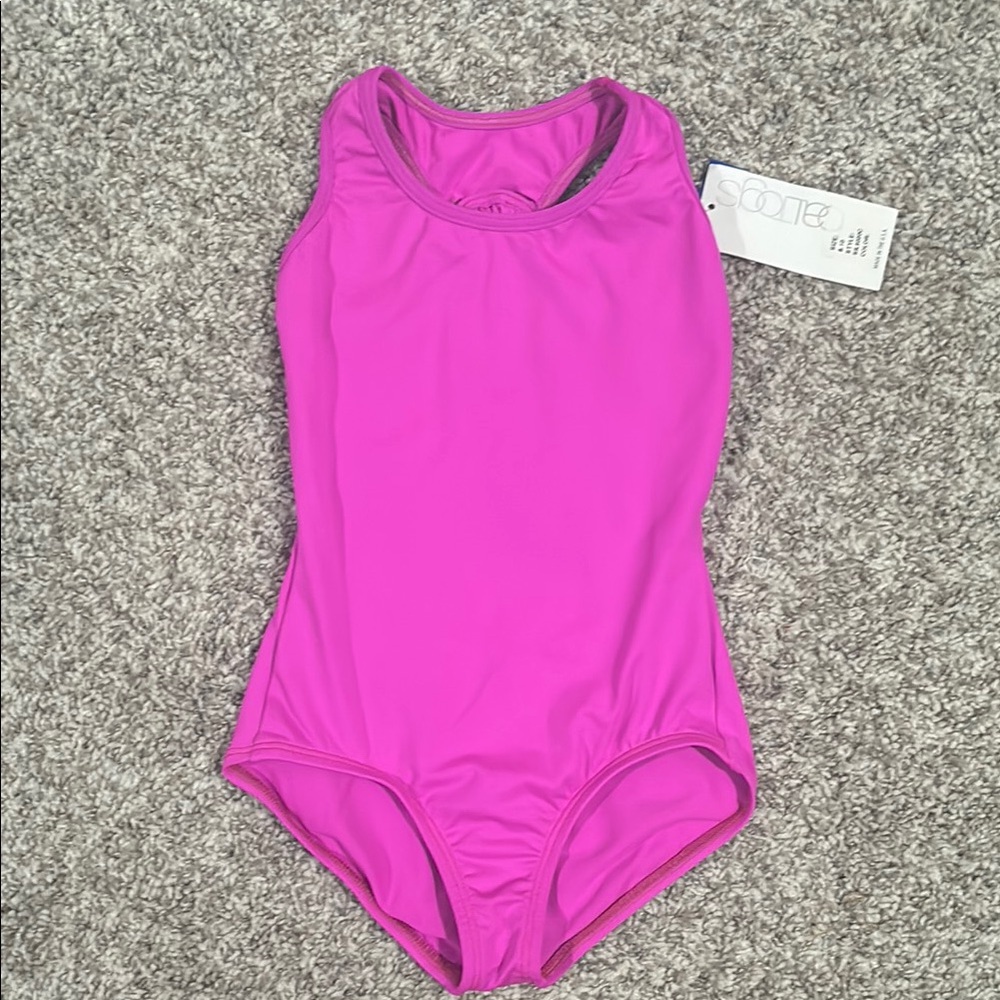 NWT Baltogs Pink Leotard 8 10